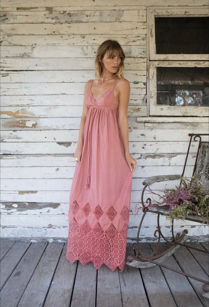 Featherstone Lace Maxi Coral